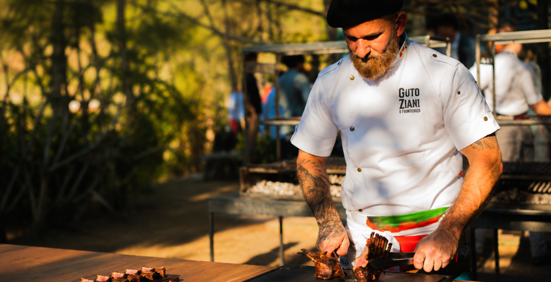 Guto Ziani transforma churrasco em experiência de alta gastronomia para casamentos sofisticados
