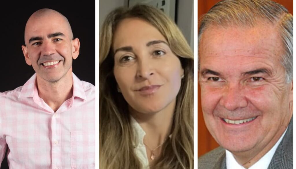 Marco Orsini, Lara Brandão e Acary Bulle