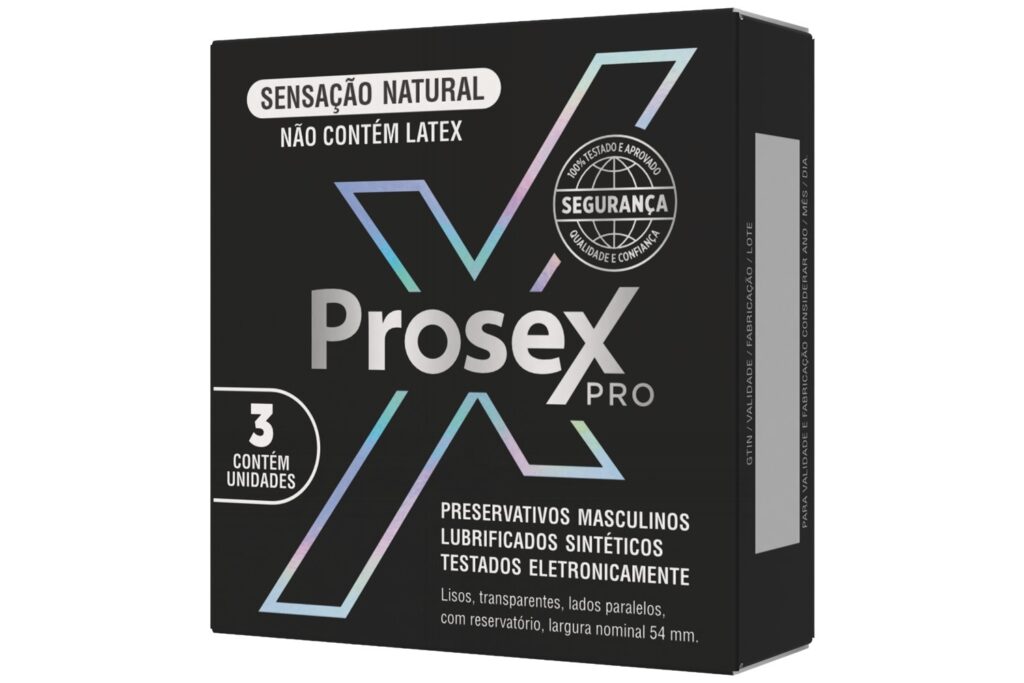 Prosex Pro é fabricado com látex sintético Cariflex; Inaltex é a primeira fábrica do Brasil a desenvolver e produzir esse tipo de preservativo.
