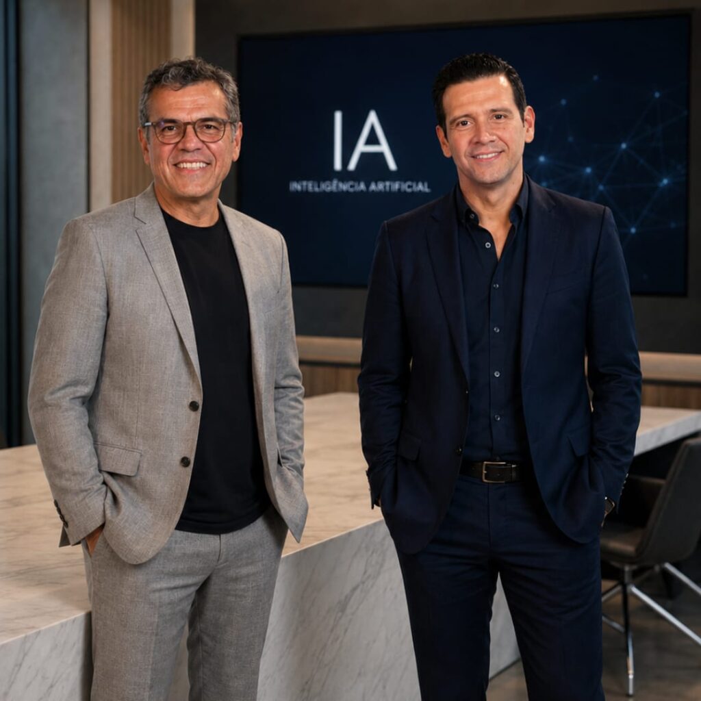 Dorian Lacerda, fundador da Inspand, e Cristiano Franco, CEO da Inspand.